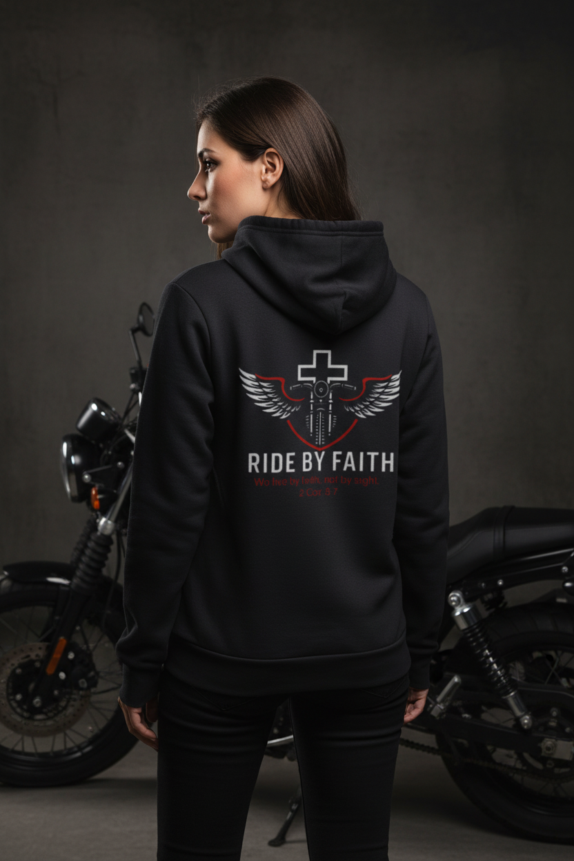 Ride By Faith Hoodie