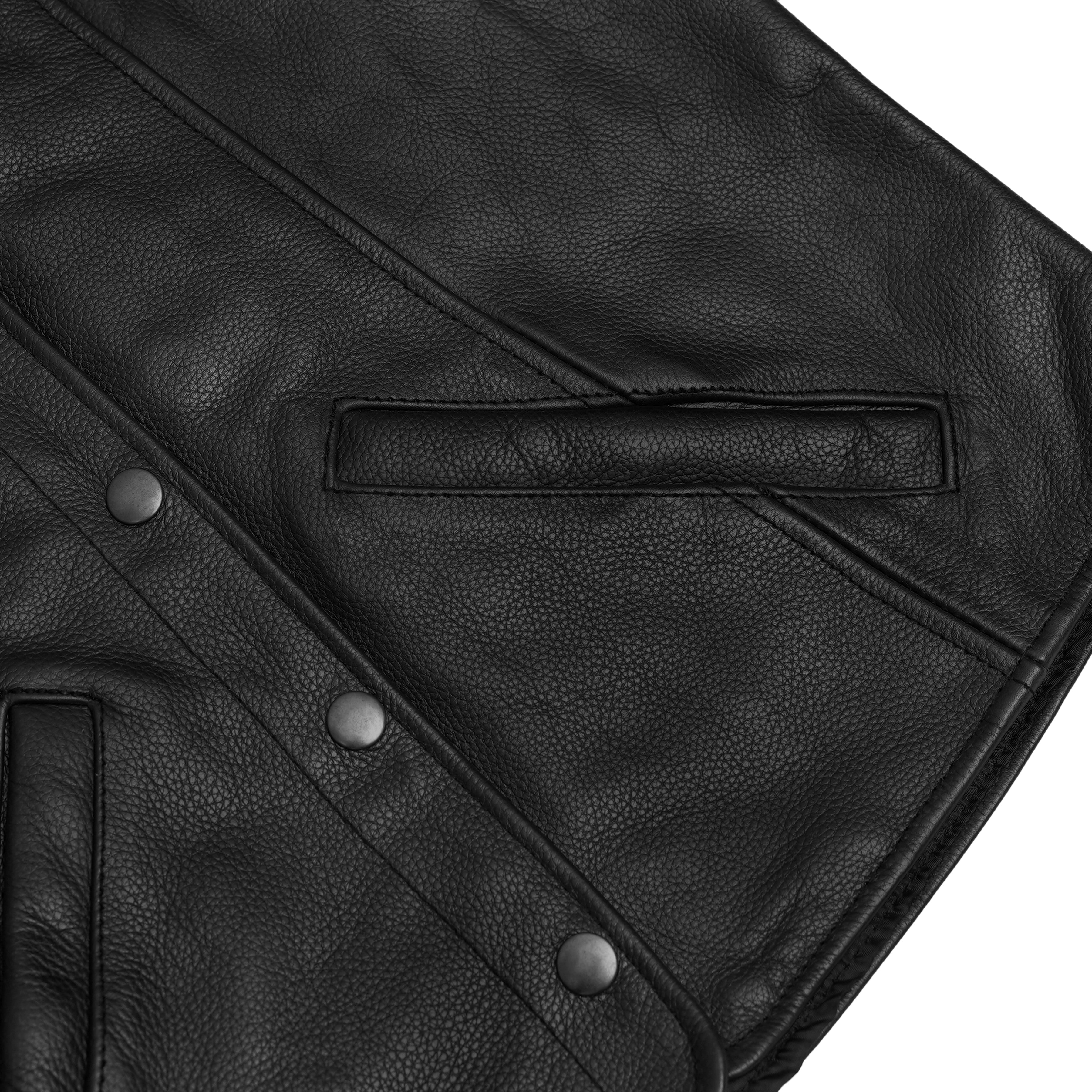 Women's Leather Concealed Carry ¾ Vest – Fitted Silhouette | Single-Panel Back