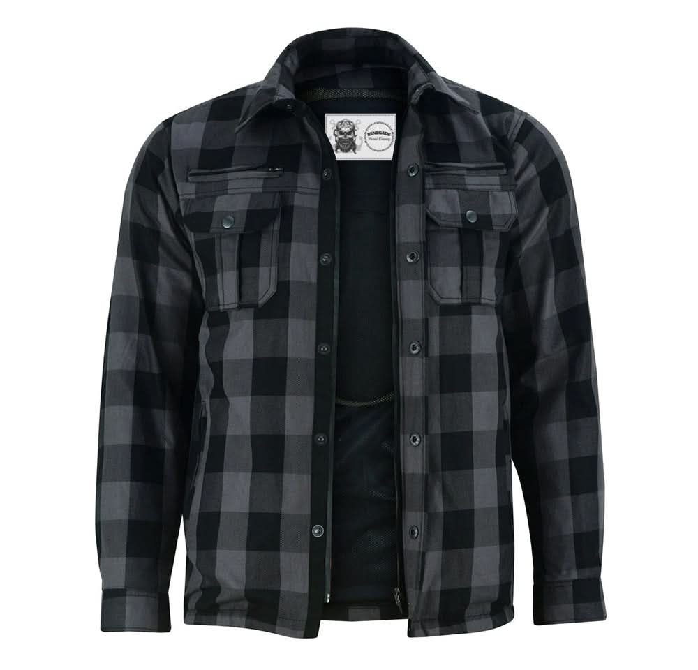Foundation Alpha Check Flannel - Gray/Black