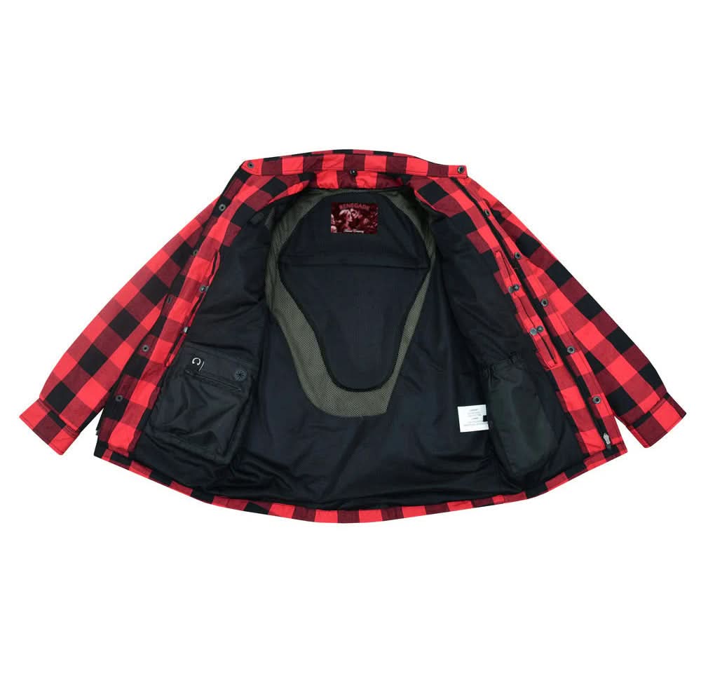 Foundation Alpha Check Flannel - Red/Black