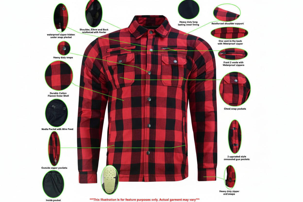 Foundation Alpha Check Flannel - Red/Black