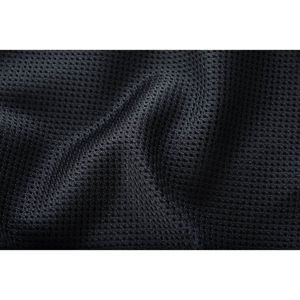 Nitro Rush Men's Mesh Vest – Black with Yellow Diamond Stitch for Maximum Airflow