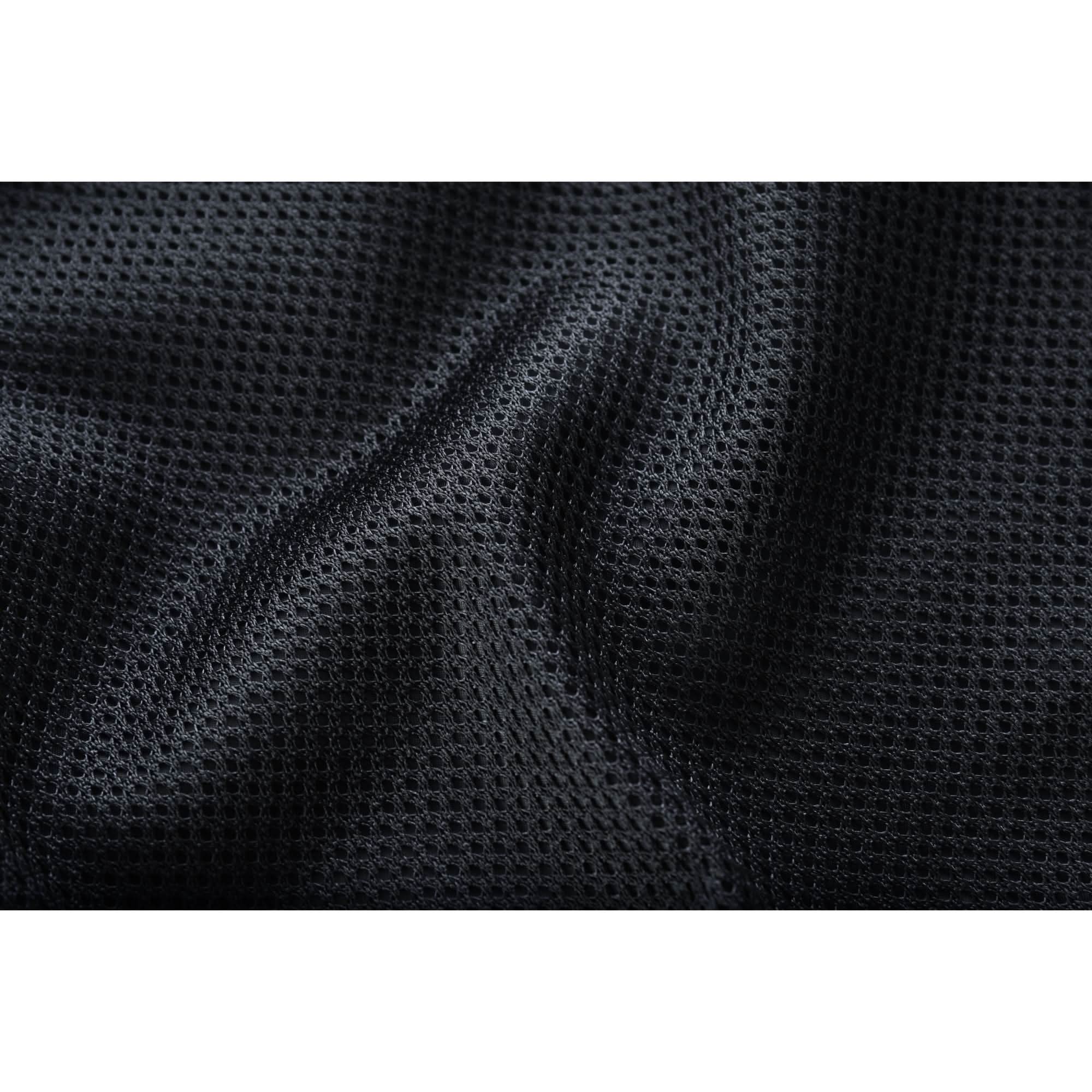 Nitro Rush Men's Mesh Vest – Black with Yellow Diamond Stitch for Maximum Airflow