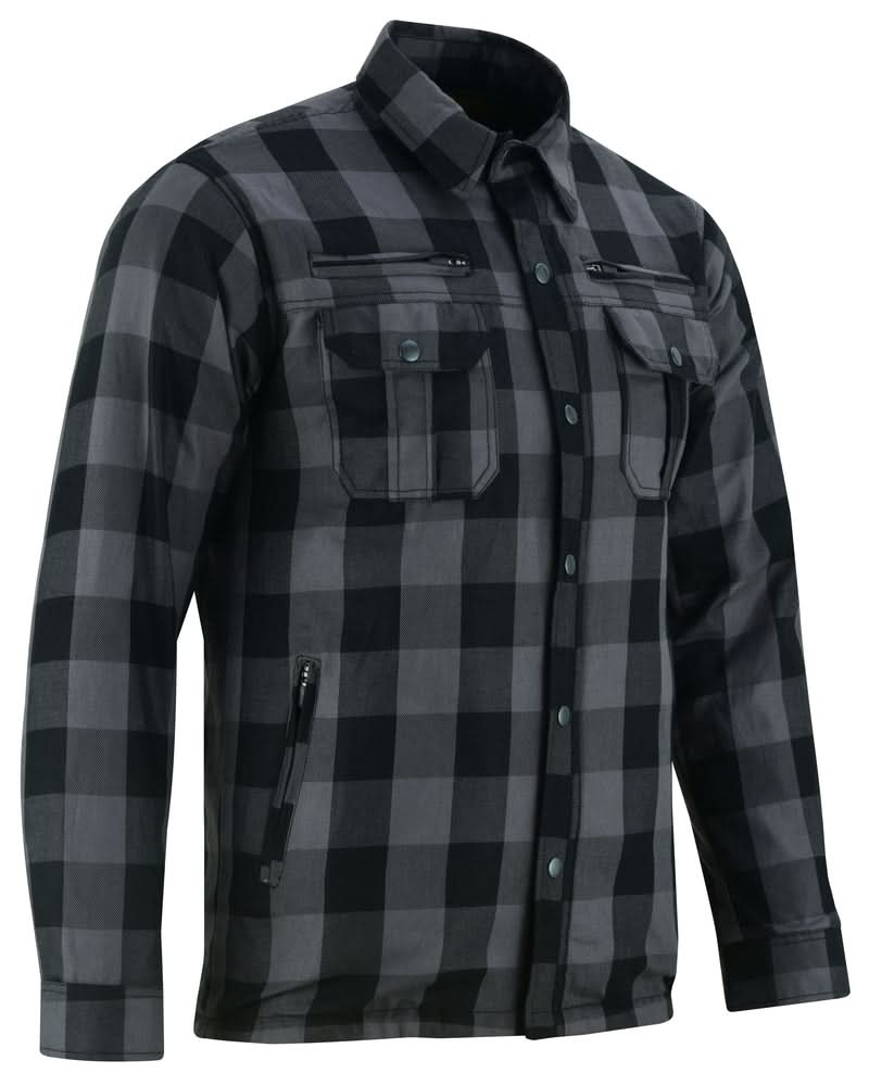 Foundation Alpha Check Flannel - Gray/Black