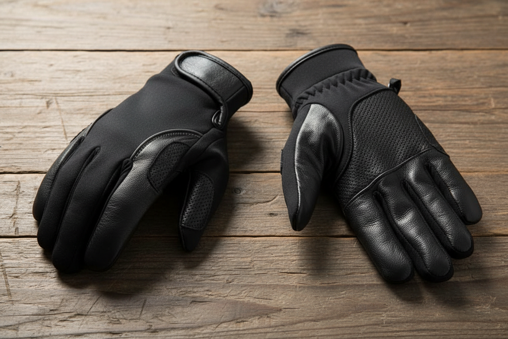 Leather/ Textile Lightweight Glove