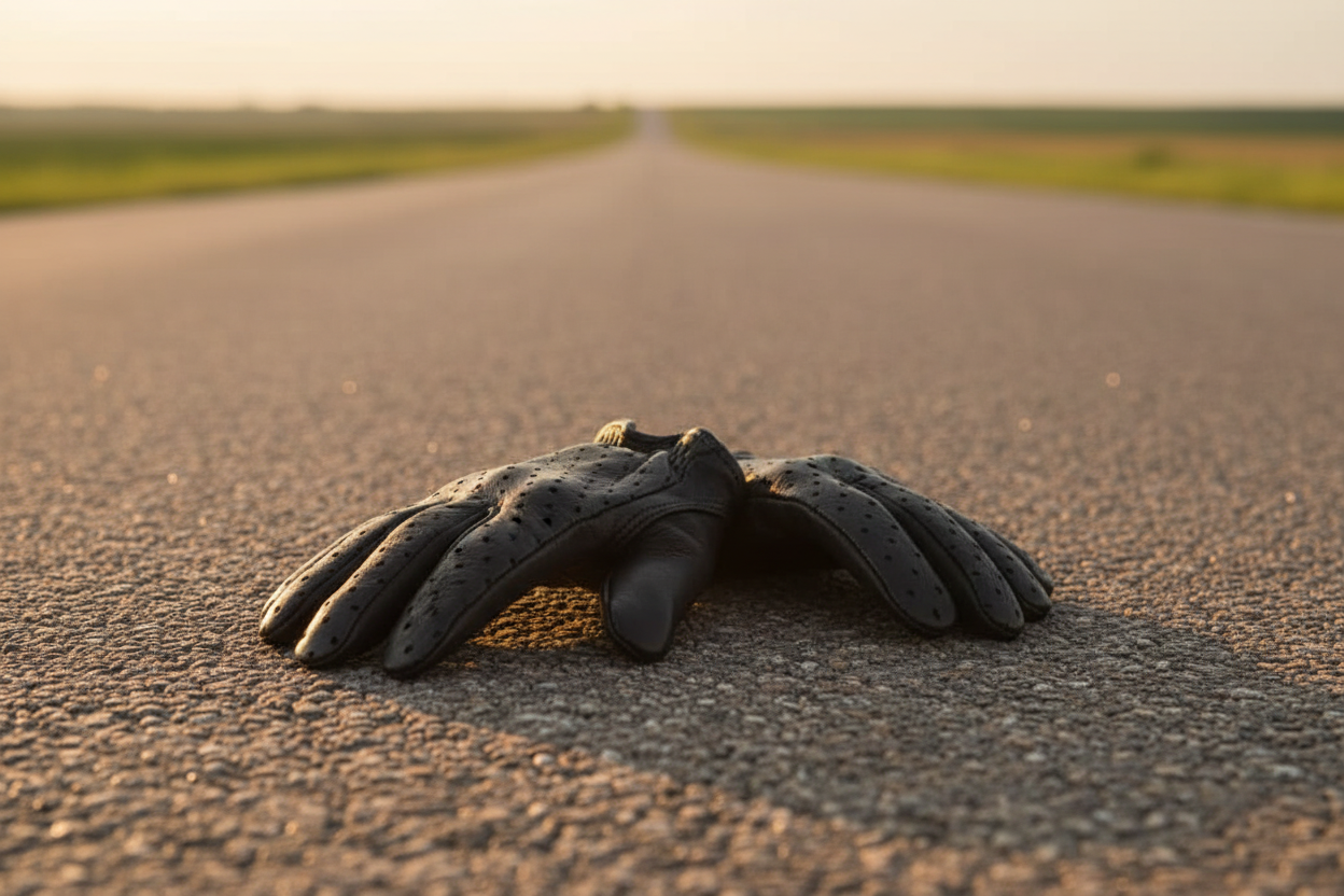 Perforated Police Style Glove