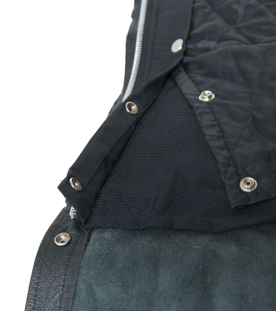 Premium Leather Chaps – Deep Pocket Thermal Lined All-Season