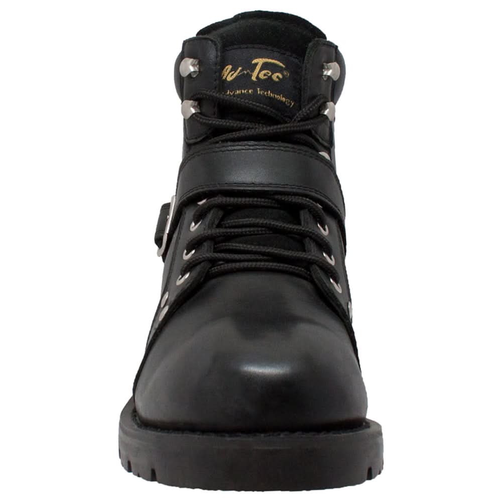 Men's 6" Leather Motorcycle Boots – Goodyear Welt Construction