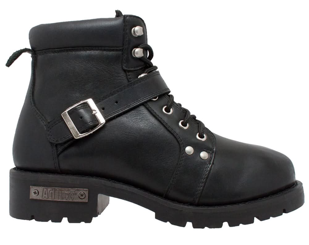 Men's 6" Leather Motorcycle Boots – Goodyear Welt Construction