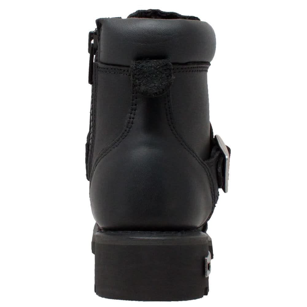Women's 6" Leather Motorcycle Boots – Goodyear Welt Construction